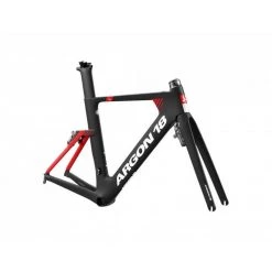 Ciclismo Tienda -Ciclismo Tienda argon 18 e 117 juego de cuadro y horquilla negro rojo mate 1