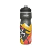 Camelbak Bidón Podium Chill Carrera Edición Limitada Negro Amarillo Rojo 0.6L -Ciclismo Tienda bidon podium chill carrera edicion limitada negro amarillo rojo 06l