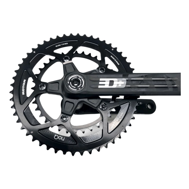 Bielas Rotor 3D+ Con Medidor De Potencia INpower + Platos Redondos NoQ 52/36 6 Bielas Rotor 3D+ Con Medidor De Potencia INpower + Platos Redondos NoQ 52/36 - Imagen 4