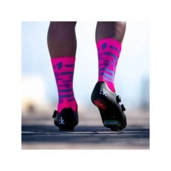 Calcetín Sporcks Spindlers Hut Pink -Ciclismo Tienda calcetin sporcks spindlers hut pink 1