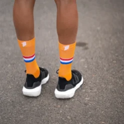 Calcetín Sporcks Team Ned Naranja 7 Calcetín Sporcks Team Ned Naranja -Ciclismo Tienda calcetin sporcks team ned naranja 2