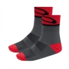 Calcetines Oakley 3.0 Gris Rojo -Ciclismo Tienda calcetines oakley 30 gris rojo
