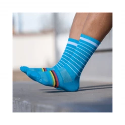 Calcetines Sporcks Javier Gomez Noya Azul 7 Calcetines Sporcks Javier Gomez Noya Azul -Ciclismo Tienda calcetines sporcks javier gomez noya azul 2
