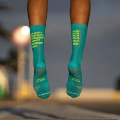 Calcetines Sporcks Just Run Verde -Ciclismo Tienda calcetines sporcks just run verde 4