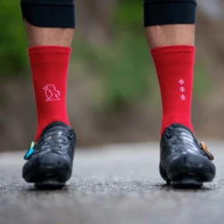 Calcetines Sporcks Winter Days Rojo Blanco 13 Calcetines Sporcks Winter Days Rojo Blanco -Ciclismo Tienda calcetines sporcks winter days rojo blanco 5