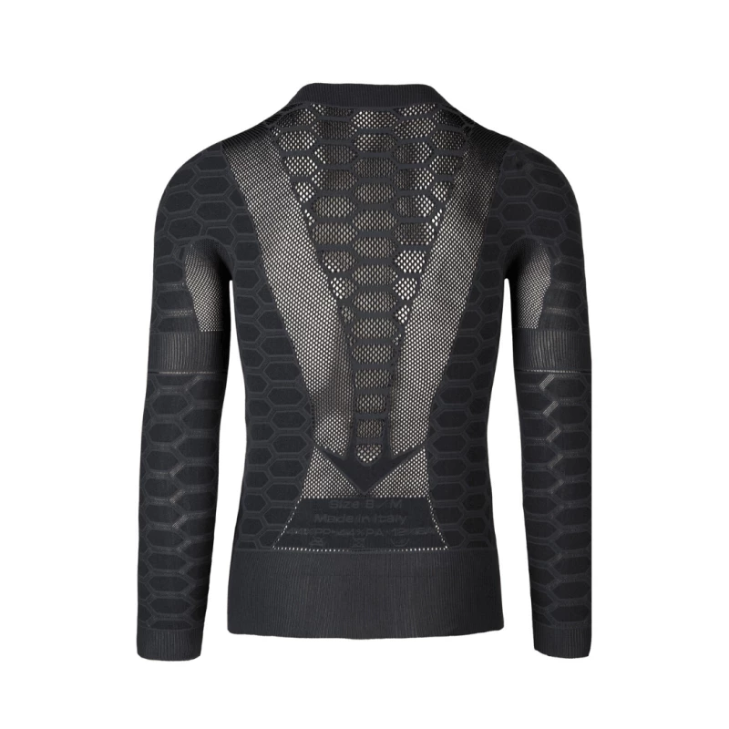 Camiseta Interior Q36.5 Base Layer 3 Manga Larga Antracita 4 Camiseta Interior Q36.5 Base Layer 3 Manga Larga Antracita - Imagen 2