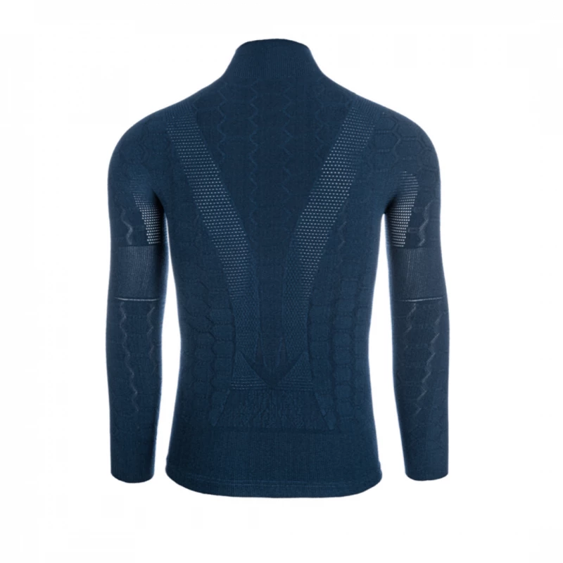 Camiseta Interior Q36.5 Base Layer 4 Manga Larga Azul 4 Camiseta Interior Q36.5 Base Layer 4 Manga Larga Azul - Imagen 2