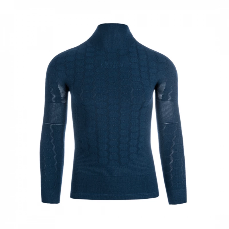 Camiseta Interior Q36.5 Base Layer 4 Manga Larga Azul 3 Camiseta Interior Q36.5 Base Layer 4 Manga Larga Azul