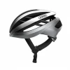 Casco Abus Aventor Blanco Plata -Ciclismo Tienda casco abus aventor blanco plata