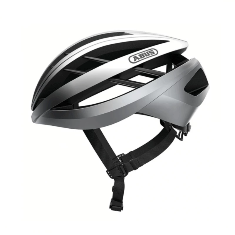 Casco Abus Aventor Blanco Plata 3 Casco Abus Aventor Blanco Plata