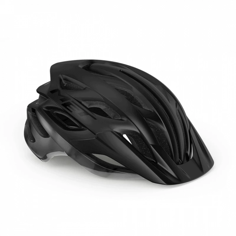 Casco Met Veleno MTB Negro Mate Brillo 3 Casco Met Veleno MTB Negro Mate Brillo