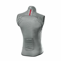 Chaleco Castelli Cortavientos Aria Gris Plata Hombre -Ciclismo Tienda chaleco castelli cortavientos aria gris plata hombre 1