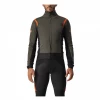 Chaqueta Castelli Alpha Ros 2 Verde Militar -Ciclismo Tienda chaqueta castelli alpha ros 2 verde militar