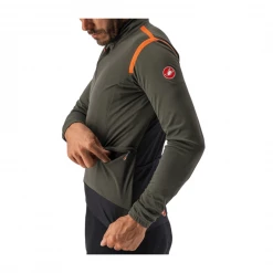 Chaqueta Castelli Alpha Ros Light 2 Verde -Ciclismo Tienda chaqueta castelli alpha ros light 2 verde 2