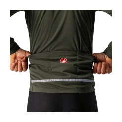 Chaqueta Castelli Go Verde Militar -Ciclismo Tienda chaqueta castelli go verde militar 4