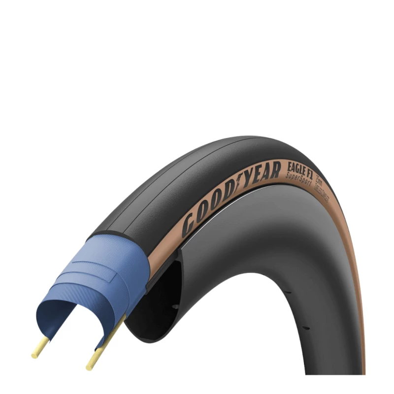 Cubierta Goodyear Eagle F1 SuperSport 700x25 Negro Marrón 3 Cubierta Goodyear Eagle F1 SuperSport 700x25 Negro Marrón