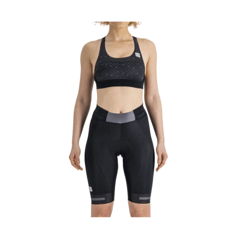 Culotte Sportful Neo Sin Tirantes Negro Gris Mujer 3 Culotte Sportful Neo Sin Tirantes Negro Gris Mujer