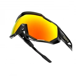 Gafas 100% Speedtrap Soft Tact Negro - Hiper Rojo Multilayer Lente Mirror -Ciclismo Tienda gafas 100 speedtrap soft tact negro hiper rojo multilayer lente mirror 2