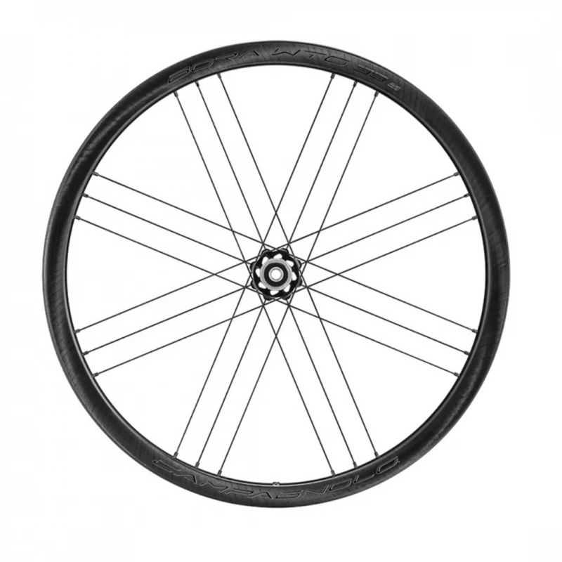 Juego De Ruedas Campagnolo Bora WTO 33 DISC Dark Label Cubierta 2WF 4 Juego De Ruedas Campagnolo Bora WTO 33 DISC Dark Label Cubierta 2WF - Imagen 2