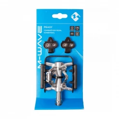 Juego Pedales SPD M-Wave Doble Función Compatible Con Shimano - Eje Cr-Mo -Ciclismo Tienda juego pedales spd m wave doble funcion compatible con shimano eje cr mo 3