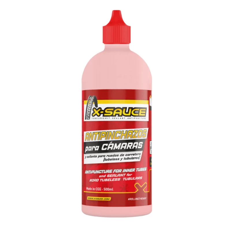 Líquido Sellante X-Sauce Para Tubeless De Ruta 500ml 3 Líquido Sellante X-Sauce Para Tubeless De Ruta 500ml