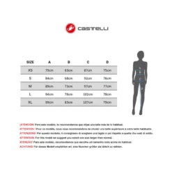 Maillot Castelli Primavera Manga Corta Rojo Oscuro Negro Mujer -Ciclismo Tienda maillot castelli primavera manga corta rojo oscuro negro mujer 2