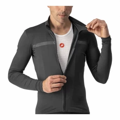 Maillot Castelli Pro Thermal Mid Gris -Ciclismo Tienda maillot castelli pro thermal mid gris 2
