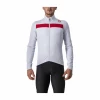 Maillot Castelli Puro 3 FZ Manga Larga Gris Plateado 1 Maillot Castelli Puro 3 FZ Manga Larga Gris Plateado -Ciclismo Tienda maillot castelli puro 3 fz manga larga gris plateado