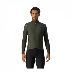 Maillot Castelli Tutto Nano Manga Larga Verde