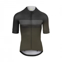 Maillot Giro Chrono Expert Manga Corta Verde Negro Blanco