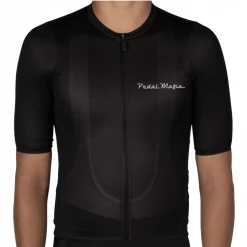 Maillot Pedal Mafia Mens Tech Negro