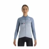 Maillot Sportful Bodyfit Pro Thermal Mujer Celeste -Ciclismo Tienda maillot sportful bodyfit pro thermal mujer celeste
