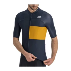 Maillot Sportful Snap Azul Amarillo -Ciclismo Tienda maillot sportful snap azul amarillo 3