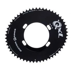 Plato Ovalado Rotor QXL Exterior Negro 6 Plato Ovalado Rotor QXL Exterior Negro -Ciclismo Tienda plato ovalado rotor qxl exterior negro 1