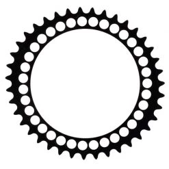 Plato Redondo Rotor NoQ Interior Negro -Ciclismo Tienda plato redondo rotor noq interior negro 1