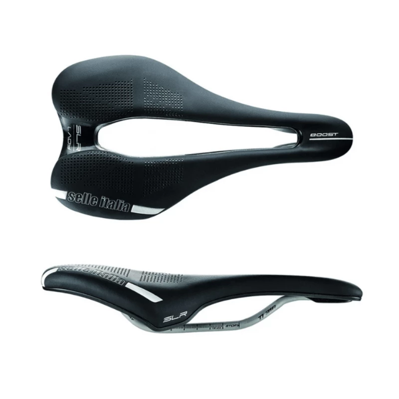 Sillín Selle Italia SLR Boost Lady Superflow Negro Mujer 5 Sillín Selle Italia SLR Boost Lady Superflow Negro Mujer - Imagen 3