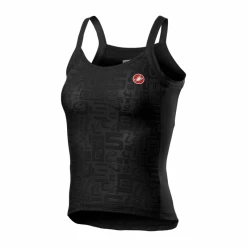 Top Castelli Promessa Negro Mujer