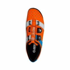 Zapatillas Bont Vaypor + Kangaroo Leather Naranja Azul -Ciclismo Tienda zapatillas bont vaypor kangaroo leather naranja azul 3