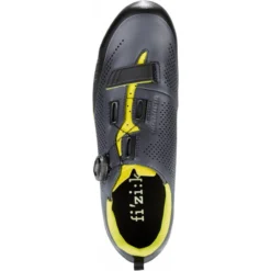 Zapatillas Fizik Terra X5 Color Gris Amarillo Flúor -Ciclismo Tienda zapatillas fizik terra x5 color gris amarillo fluor 1