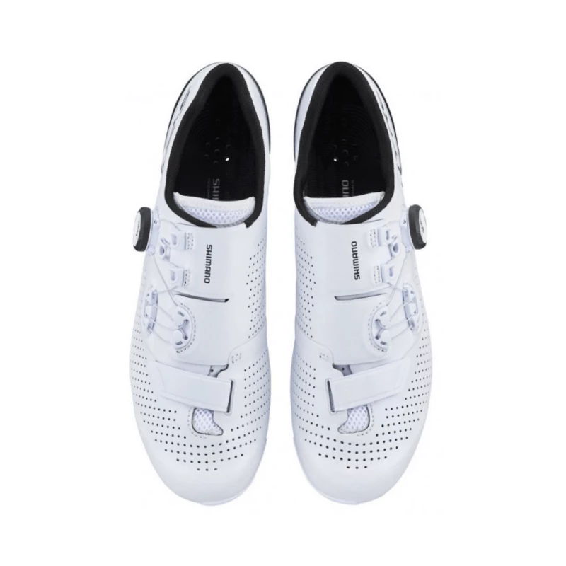 Zapatillas Shimano SH-RC902T Blanco Negro 4 Zapatillas Shimano SH-RC902T Blanco Negro - Imagen 2