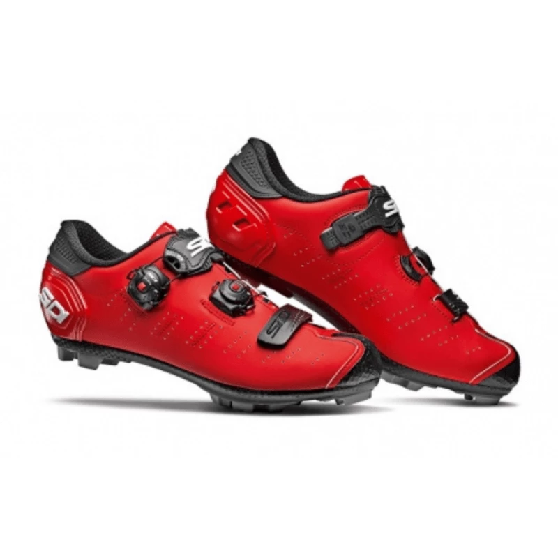 Zapatillas Sidi Dragon 5 MTB Rojo Negro Mate 5 Zapatillas Sidi Dragon 5 MTB Rojo Negro Mate - Imagen 3