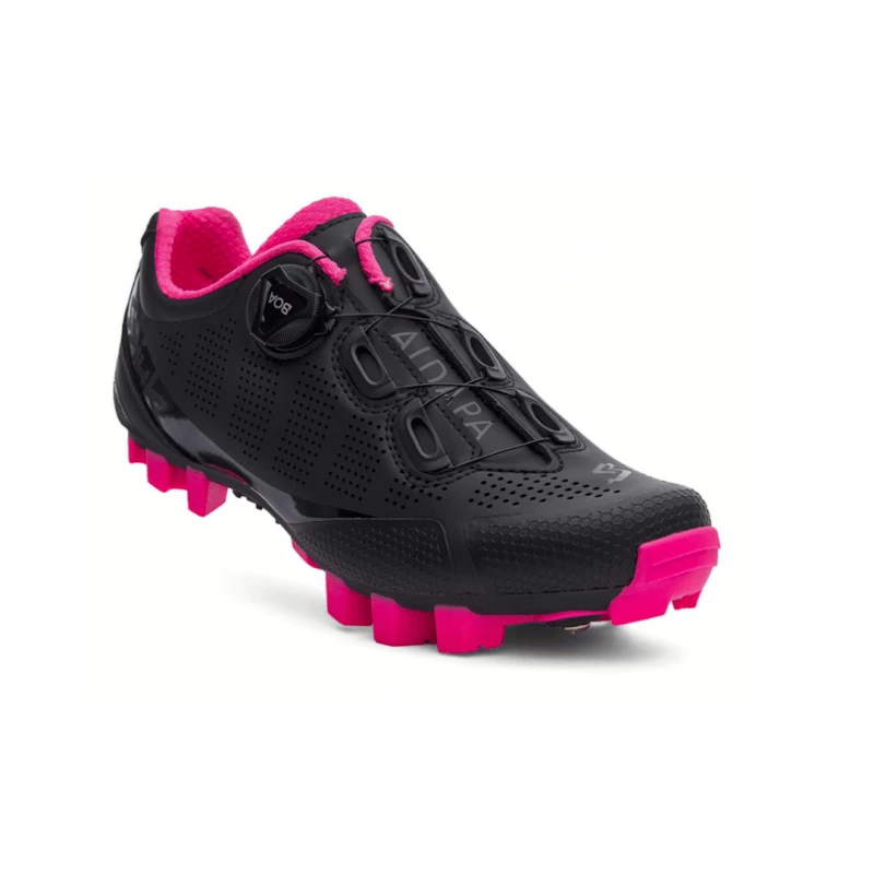 Zapatillas Spiuk Aldapa MTB Negro Fucsia Mate 3 Zapatillas Spiuk Aldapa MTB Negro Fucsia Mate