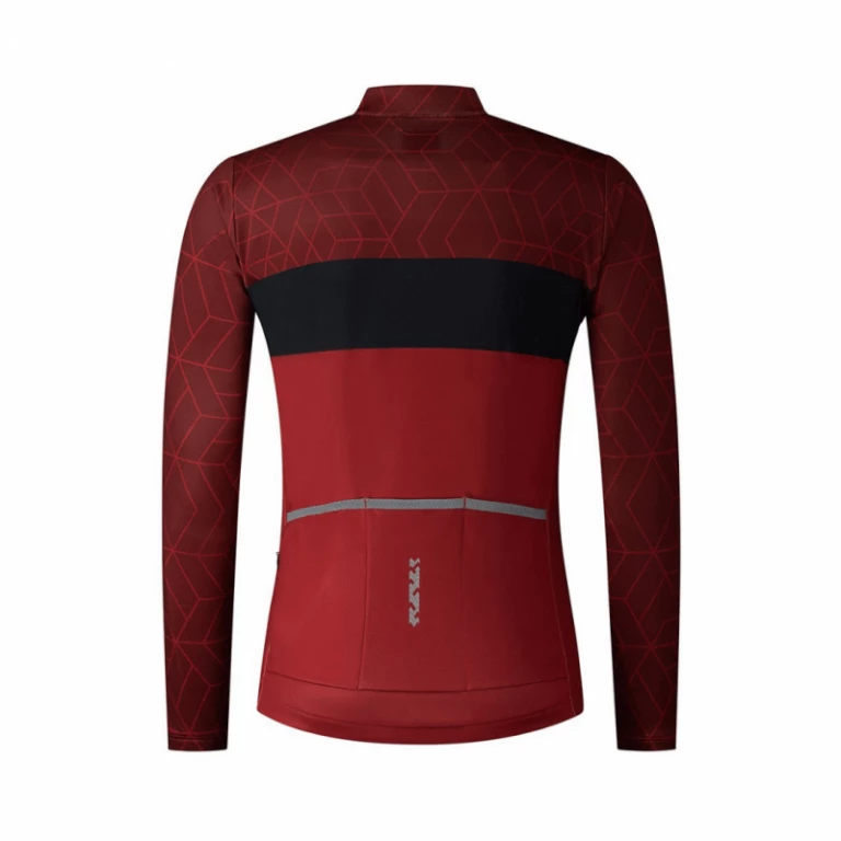 Ciclismo Tienda -Ciclismo Tienda maillot shimano vertex manga larga rojo 1 768x768 1